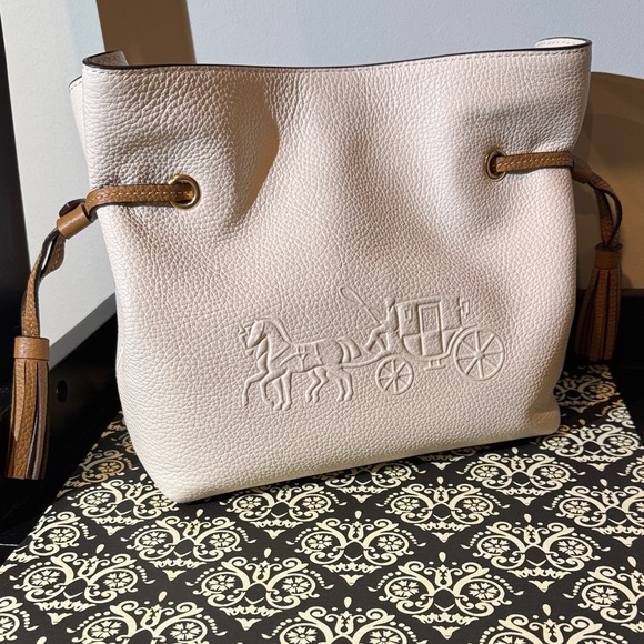 Coach Handbags - Coach Andy Crossbody Bag with Embossed Carriage Design